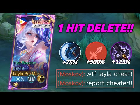 MOONTON THANKS FOR NEW LAYLA FIGHTER EMBLEM BUFFED BUILD! | LAYLA NEW BEST BUILD 2026!!🔥