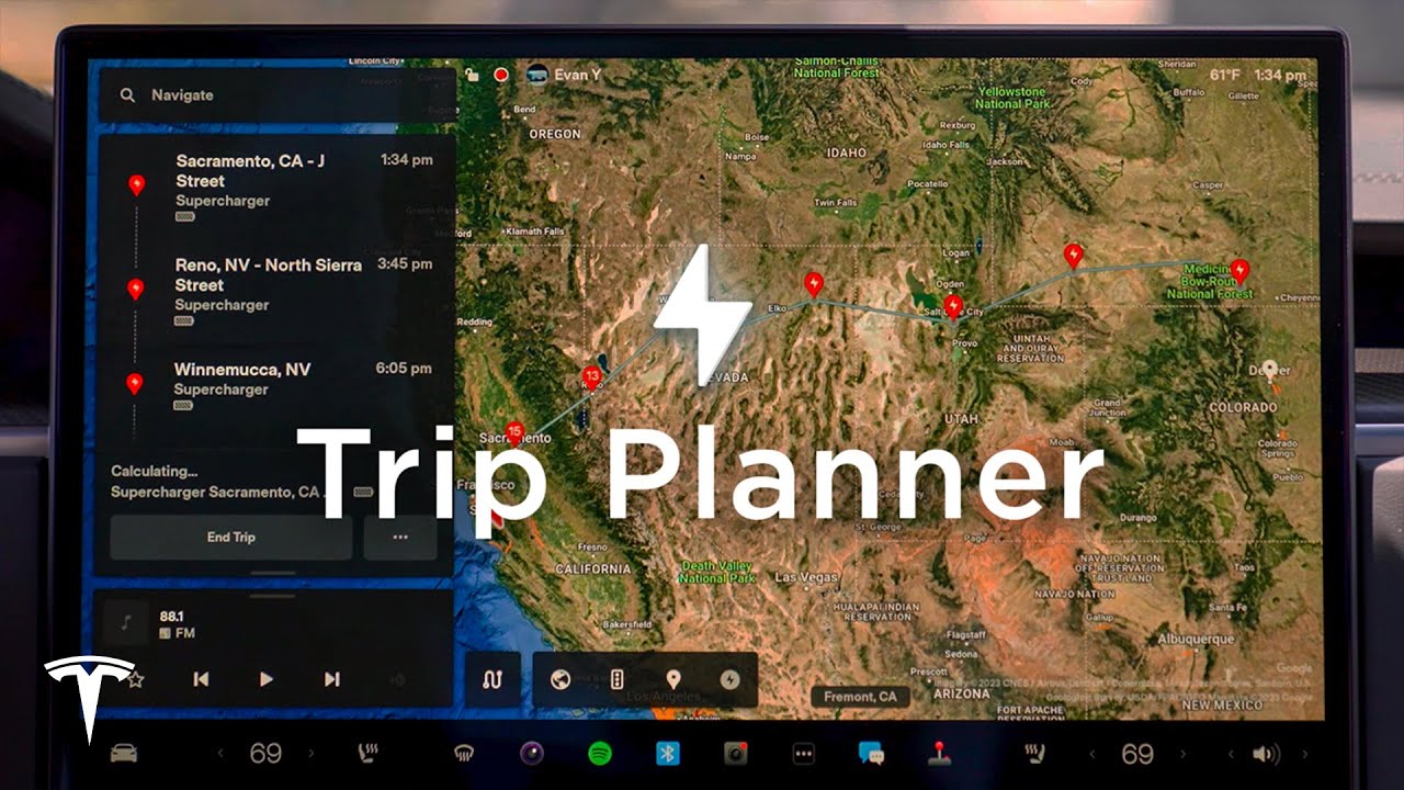 Supercharging | Navigate With Trip Planner