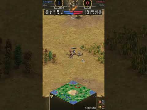 This is why VIPER is the KING of QUICKWALLS #aoe2 #nac4 #shorts