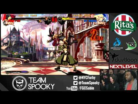 GGXrd @ TSB Christmas Miracle - Mynus (I-no) vs Green Tea (Ky) [720p/60fps]