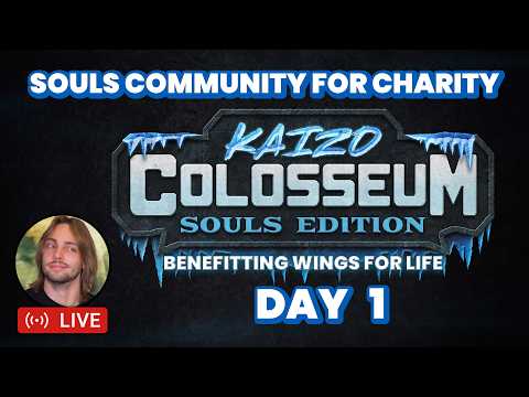 Kaizo Colosseum: Souls Edition - Fundraising for Wings for Life - Day 1