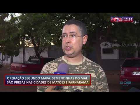 ROTA DO DIA (21.10) Operacão Segundo Mapa: presos nas cidades de MatoÌƒes e Parnarama