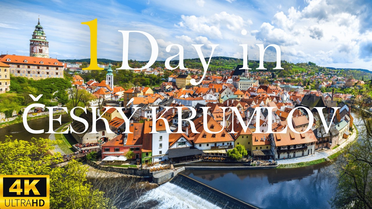 How to Spend 1 Day in ČESKÝ KRUMLOV Czech | Travel Itinerary