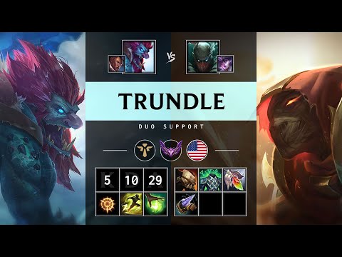 Trundle Support vs Pyke - NA Master Patch 25.21