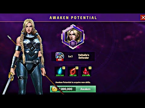 Valkyrie Awakened & Transcend Cost All Details - Marvel Future Fight