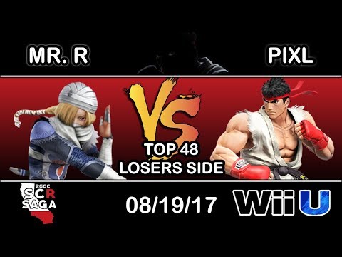 2GGC: SCR Saga - BC | Mr. R (Sheik) Vs. PiXL (Ryu) Top 48 Losers Side