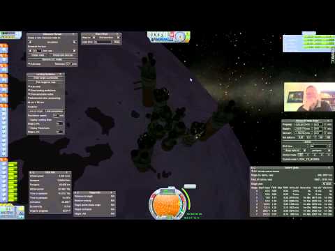 Kerbal Space Program - single launch Eve return attempt - part 3: Eve orbit