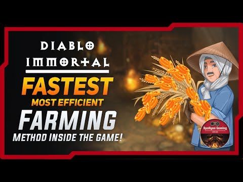 The Easiest, Most Efficient and Fastest Farming Method Inside The Game - Diablo Immortal