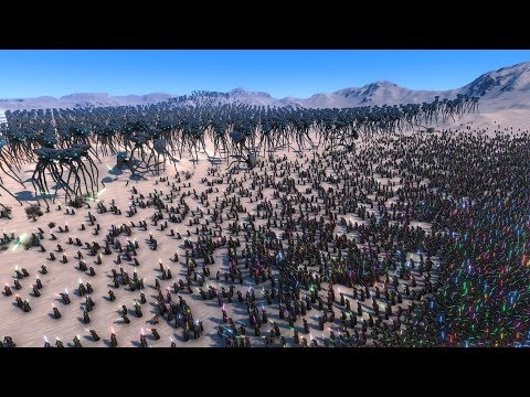 5.000 ALIEN TRI -PODS vs 30.000 JEDI - Ultimate Epic Battle Simulator