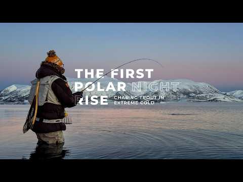 Extreme Arctic Fly Fishing — Coastal Trout in the Polar Night