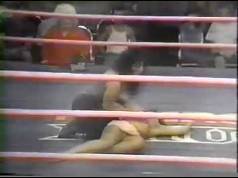 G.L.O.W. "Mt. Fiji vs. Heavy Metal (Chainsaw & Spike)" (First encounter)