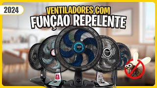 Os 5 Melhores VENTILADORES COM FUNÇÃO REPELENTE de 2024! ✅