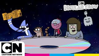 Battle of The Format Wars 💿 | Regular Show | Cartoon Network UK