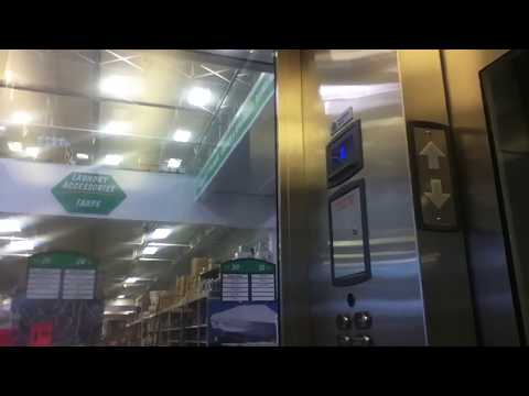 ThyssenKrupp Hydraulic Glass Elevator 2 @ Menards in Waukesha, WI