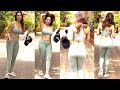 Subah सुबह Itni HOT Malaika Arora In Tight Gym Outfit Snapped By Media Outside Her GYM