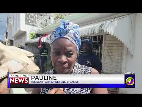 St. James Municipal Corporation Begin Clean up in Catherine Hall TVJ News