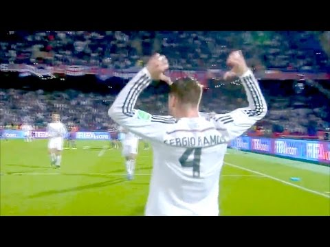 Sergio Ramos goal vs San Lorenzo [2-0]