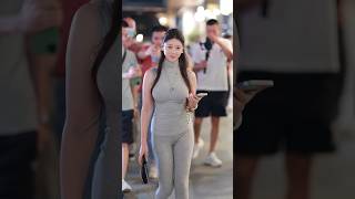 beautiful girl street fashion tiktok #chinesefashion #mejoresstreetfashion #shorts