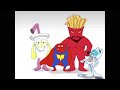 DANGERDOOM (MF DOOM & Danger Mouse) Ft. Aqua Teen Hunger Force - A.T.H.F [Music Video] (4K Upscale)