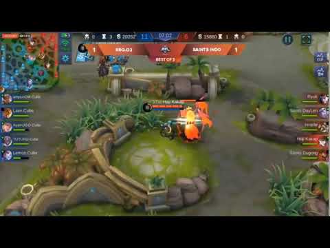 RRQ 02 VS Saints Indo match 3