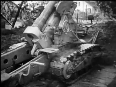 WW2 Russian M1931 203mm Howitzer (B-4) in German Service