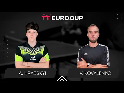 09:30 Andrii Hrabskyi - Viacheslav Kovalenko 19.03.2024 TT Euro.Cup Ukraine Master. TABLE 4