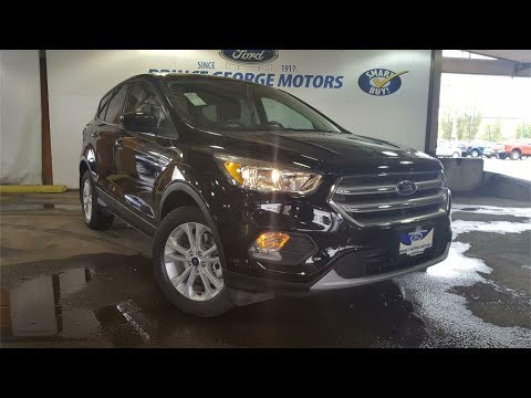 Black 2017 Ford Escape SE 4WD Review Prince George BC - Prince George Motors