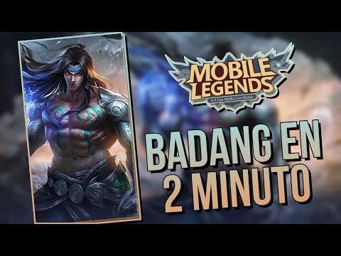 BADANG IN 2 MINUTES 🔥 How to use Badang, Badang Guide 📹 Badang tutorial - MOBILE LEGENDS ENGLISH