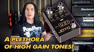 Video thumbnail for High Gain for DAYS! - Joyo Uzi Pedal - Demo / Review by Guitar MAX