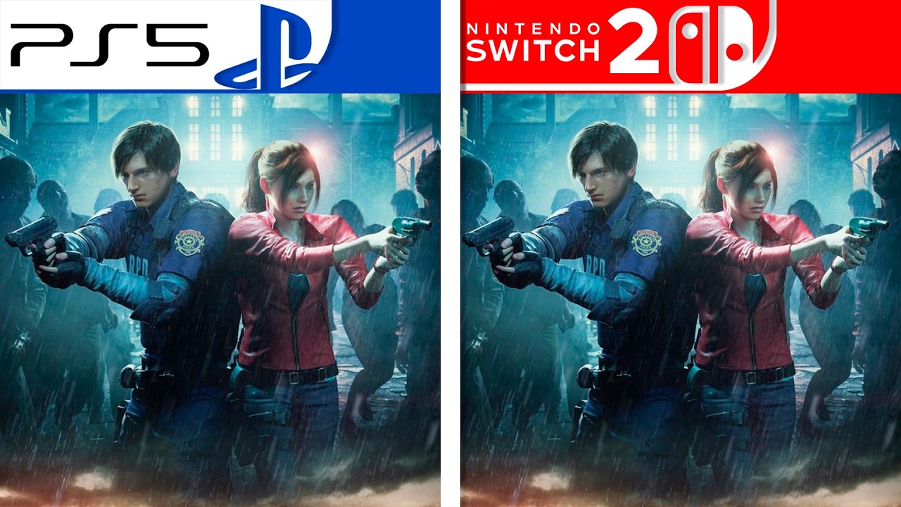 Resident Evil 2 | Switch 2 vs PS5 | Graphics Comparison