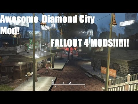 Fallout 4 Awesome Diamond City Mod PS4 D.C. Glory)