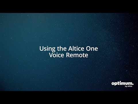 Altice One: How To Use Your Altice One Remote