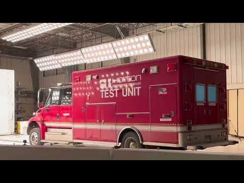Horton Emergency Vehicle, IMMI Ambulance Crash Test Demo