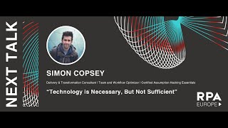 Simon Copsey: Technology is Necessary, But Not Sufficient