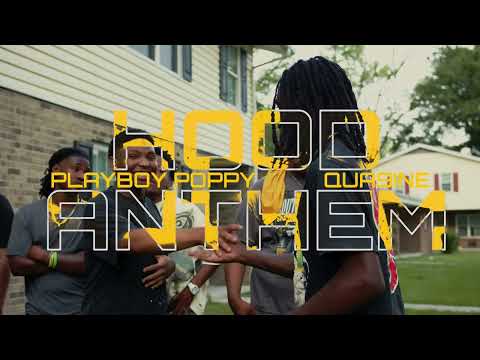 Playboy Poppy - Hood Anthem ft. Qua9ine [Official Music Video]
