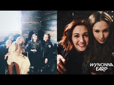 afbeelding Wynonna Earp Behind The Scenes Season 2 From Twitter [BTS]