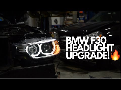 BMW 328i Depo Angel Eyes Install from USR! (F30)