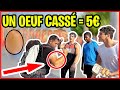 CASSE UN OEUF ET GAGNE 5 EUROS EN CASH (trop facile ?)