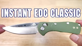 BEST COMPACT EDC KNIFE 2025 BUCK 790 MINI RANGE PRO FULL KNIFE REVIEW #edcknife
