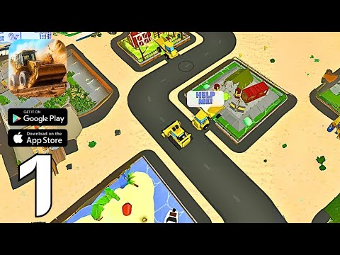 Dozer Demolish: City Tear Down Gameplay Walkthrough Part 1 - City Demolition Begins! (iOS, Android) - YouTube