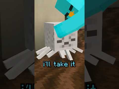 Raising a Baby Ghast in Minecraft!