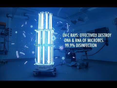 Short SteriPro — désinfection UV-C