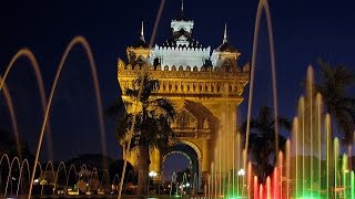 Visit Laos PDR Patuxay Temple with Laos Song