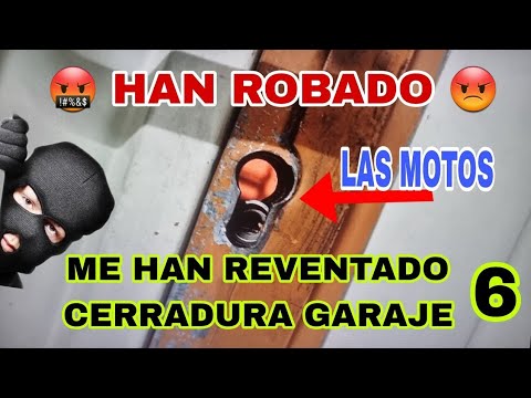 6 🤬HAN ENTRADO A ROBAR GARAJE😡 💙Monto Escape 📢⚡⚡a CBR 900 RR