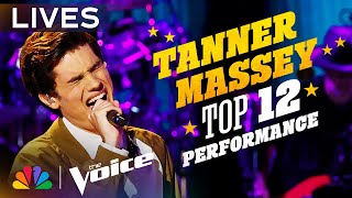 Tanner Massey Performs &quot;Thnks fr th Mmrs&quot; by Fall Out Boy | The Voice Lives | NBC