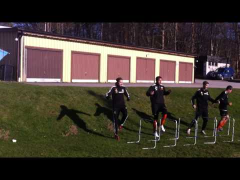 FK Karlskrona Juan Robledo och Emanuel Svensson