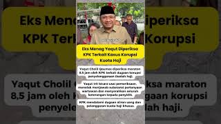 Download lagu Eks Menag Yaqut Diperiksa KPK Terkait Kasus Korupsi Kuota Haji #shorts #youtubeshorts #shortvideo mp3