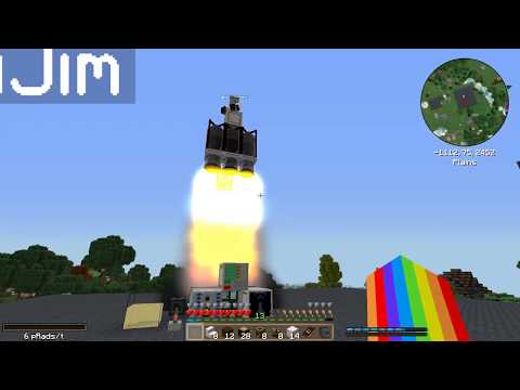 Minecraft - To the Moon! - Rainbow Robot 2.0 #55