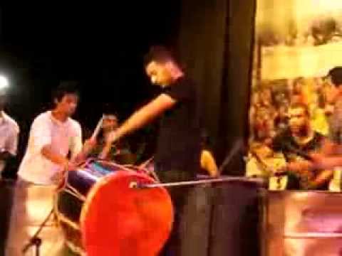 Marruecos: Tercer Congreso de Vía Democrática: Concierto percusión
