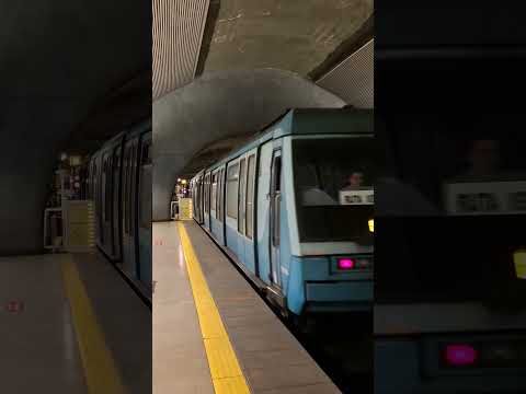 NS93 N2077 en Plaza de Maipu L5 #metrodesantiago #subway #transport